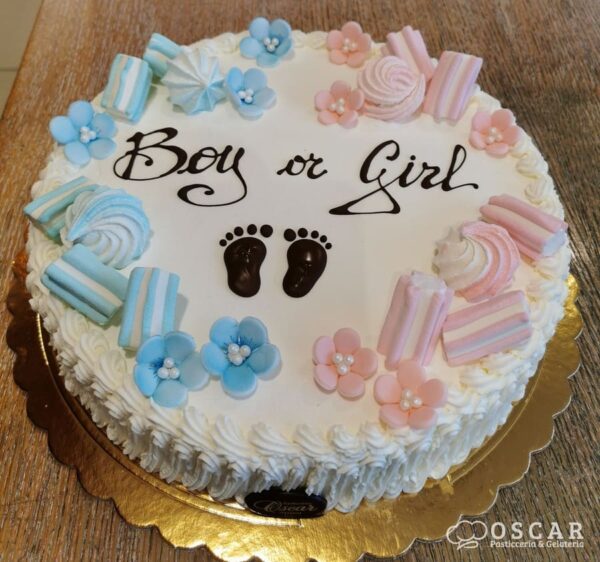 torta gender reveal cake 24