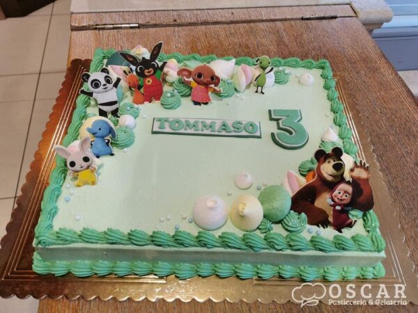 torta masha orso compleanno 01