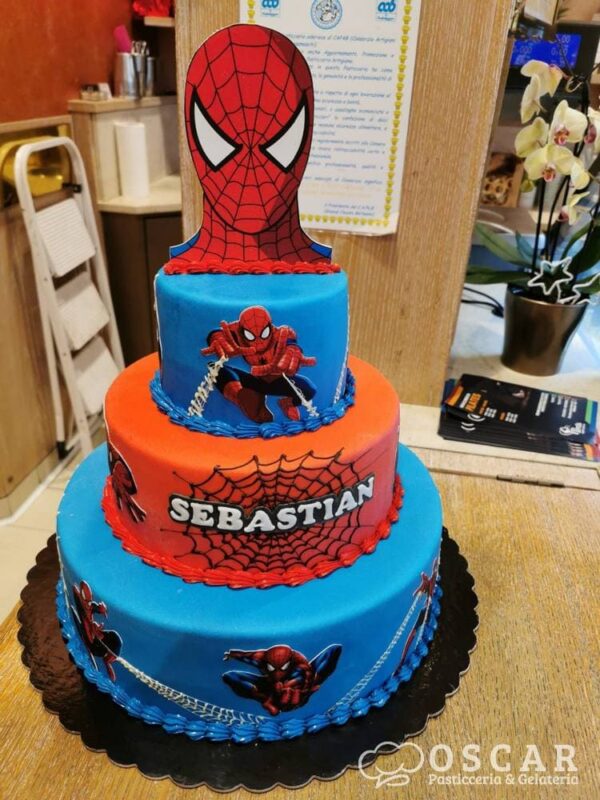 torta spiderman compleanno 2